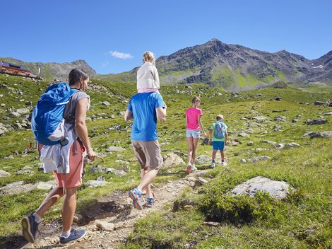 Familienwanderung Ascher Hütte