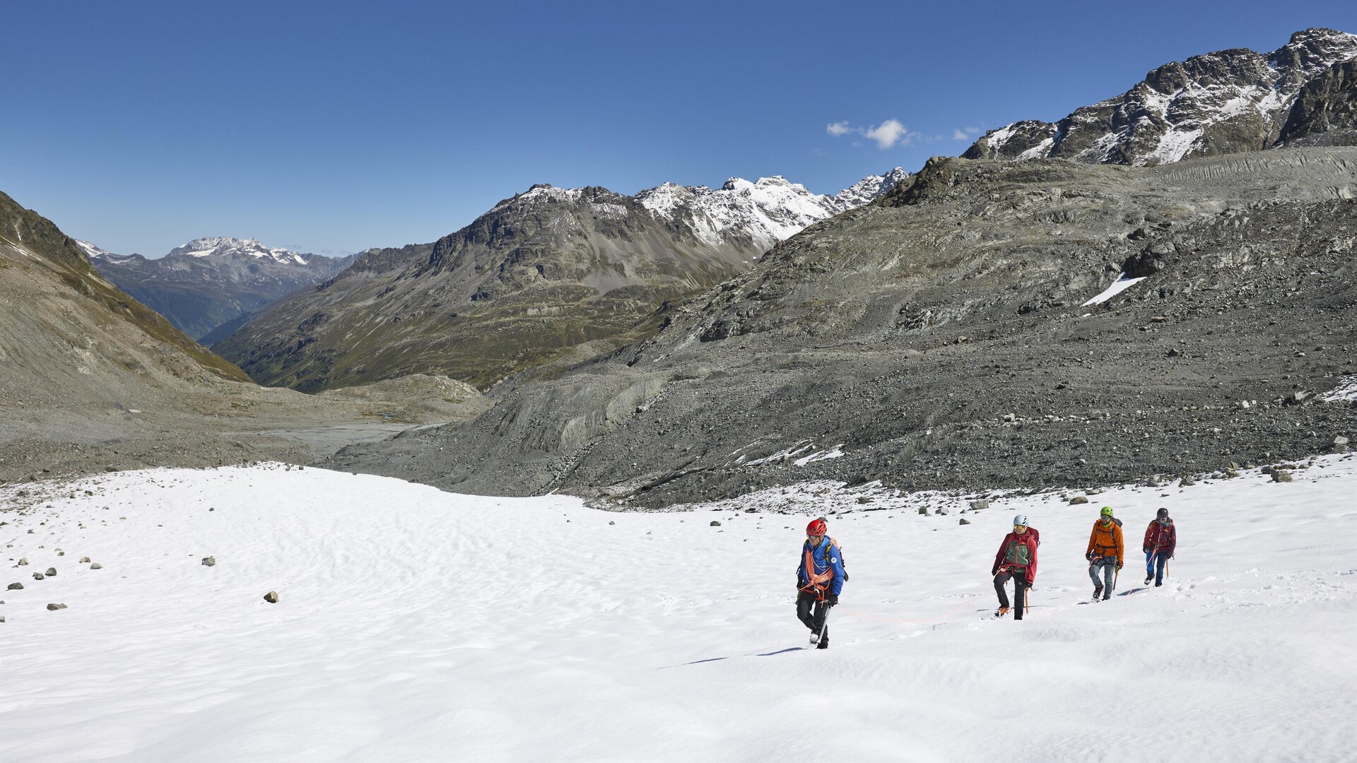 Gletscher-Hochtour mit Bergführer (5) Gletscher-Hochtour mit Bergführer (5)