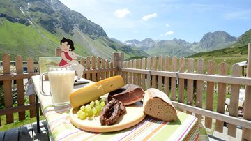 Alpe Vermunt Essen