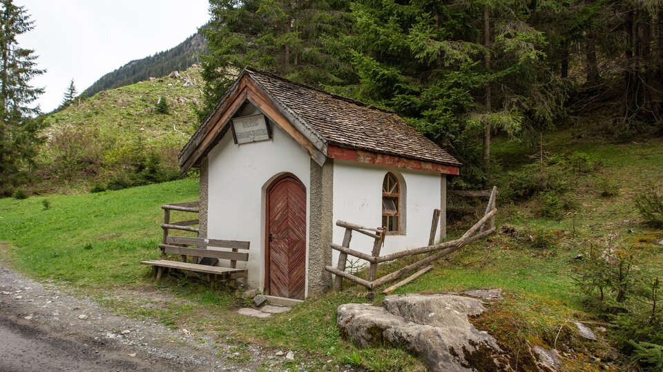 Schanz-Kapelle am Trisanna Ufer | © ©Bernhard Gruber – Photography